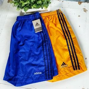 ADIDAS • Wind shorts [[2 pairs]] nwt
